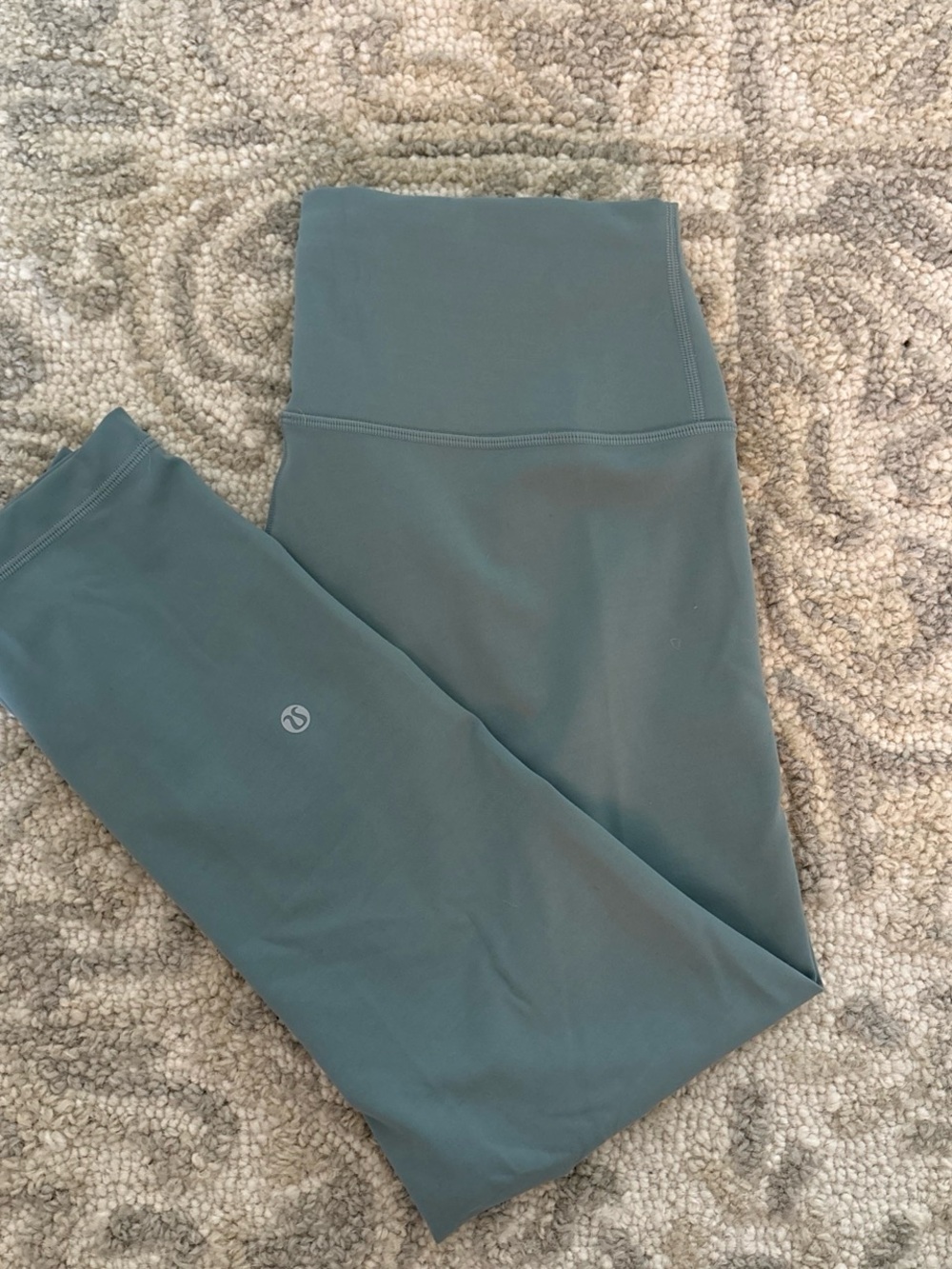 Lululemon High-Rise Teal Leggings - Picture 1 of 5